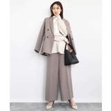 ダブルブレストジャケット/洗える | MK MICHEL KLEIN | 詳細画像4 