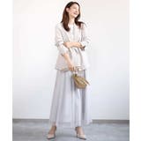 リネンライク ダブルブレストジャケット/洗える | MK MICHEL KLEIN | 詳細画像18 