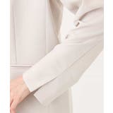 リネンライク ダブルブレストジャケット/洗える | MK MICHEL KLEIN | 詳細画像28 