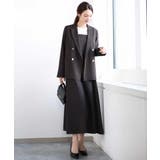 リネンライク ダブルブレストジャケット/洗える | MK MICHEL KLEIN | 詳細画像4 