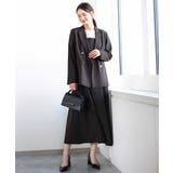 リネンライク ダブルブレストジャケット/洗える | MK MICHEL KLEIN | 詳細画像5 