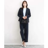 ダブルクロス カラーレスジャケット/セットアップ対応/洗える | MK MICHEL KLEIN | 詳細画像8