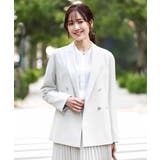 ダブルブレストジャケット/洗える | MK MICHEL KLEIN | 詳細画像2 