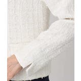 ノーカラーファンシーツイードジャケット/セットアップ対応/洗える | MK MICHEL KLEIN | 詳細画像11 