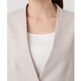 ドライタッチストレッチ カラーレスジャケット/イージーケア/洗える | MK MICHEL KLEIN | 詳細画像24 