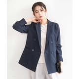 バイオヴィンテージツイル ダブルブレストジャケット 接触冷感 | MK MICHEL KLEIN | 詳細画像5