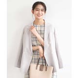 グレージュ | バイオヴィンテージツイル ダブルブレストジャケット 接触冷感 | MK MICHEL KLEIN