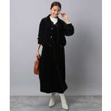 スノーベロア ショルダーストラップワンピース/洗える | MK MICHEL KLEIN | 詳細画像12