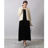 スノーベロア ショルダーストラップワンピース/洗える | MK MICHEL KLEIN | 詳細画像17