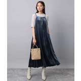 スノーベロア ショルダーストラップワンピース/洗える | MK MICHEL KLEIN | 詳細画像22