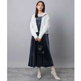 スノーベロア ショルダーストラップワンピース/洗える | MK MICHEL KLEIN | 詳細画像23