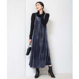 スノーベロア ショルダーストラップワンピース/洗える | MK MICHEL KLEIN | 詳細画像29