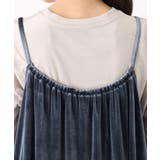 スノーベロア ショルダーストラップワンピース/洗える | MK MICHEL KLEIN | 詳細画像35