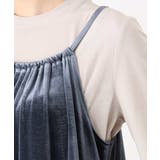 スノーベロア ショルダーストラップワンピース/洗える | MK MICHEL KLEIN | 詳細画像36