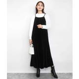 スノーベロア ショルダーストラップワンピース/洗える | MK MICHEL KLEIN | 詳細画像4