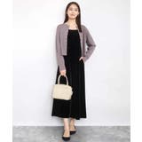 スノーベロア ショルダーストラップワンピース/洗える | MK MICHEL KLEIN | 詳細画像8