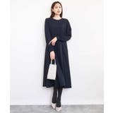 ツイルジャージーワンピース/洗える | MK MICHEL KLEIN | 詳細画像2