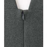 ウールライクVネックジャンパースカート/洗える | MK MICHEL KLEIN | 詳細画像22