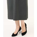 ウールライクVネックジャンパースカート/洗える | MK MICHEL KLEIN | 詳細画像25