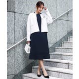 レース衿付きサックワンピース/防シワ/洗える | MK MICHEL KLEIN | 詳細画像11 