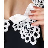 レース衿付きサックワンピース/防シワ/洗える | MK MICHEL KLEIN | 詳細画像19 