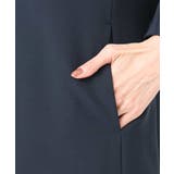 レース衿付きサックワンピース/防シワ/洗える | MK MICHEL KLEIN | 詳細画像21 