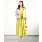 ソフト楊柳ティアードワンピース/洗える | MK MICHEL KLEIN | 詳細画像50