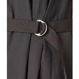 サテンギャザーワンピース/洗える | MK MICHEL KLEIN | 詳細画像18 