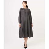 サテンギャザーワンピース/洗える | MK MICHEL KLEIN | 詳細画像19 