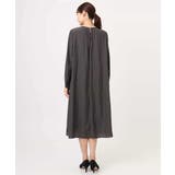 サテンギャザーワンピース/洗える | MK MICHEL KLEIN | 詳細画像21 