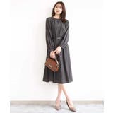 サテンギャザーワンピース/洗える | MK MICHEL KLEIN | 詳細画像7 