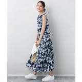 花柄ティアードワンピース/洗える | MK MICHEL KLEIN | 詳細画像10 