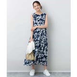 花柄ティアードワンピース/洗える | MK MICHEL KLEIN | 詳細画像9 