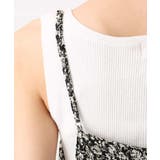 [洗える]前後2way花柄シアーキャミワンピース | MK MICHEL KLEIN | 詳細画像20 