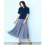 半袖シャギーニット/洗える | MK MICHEL KLEIN | 詳細画像3 