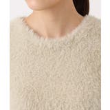 半袖シャギーニット/洗える | MK MICHEL KLEIN | 詳細画像8 