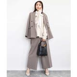 フレアーシルエットチュニックニット/洗える | MK MICHEL KLEIN | 詳細画像12 