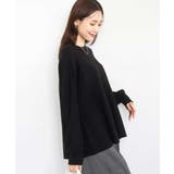 フレアーシルエットチュニックニット/洗える | MK MICHEL KLEIN | 詳細画像13 