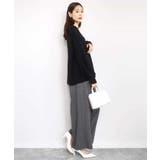 フレアーシルエットチュニックニット/洗える | MK MICHEL KLEIN | 詳細画像16 