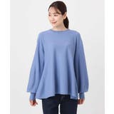 フレアーシルエットチュニックニット/洗える | MK MICHEL KLEIN | 詳細画像21 