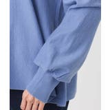 フレアーシルエットチュニックニット/洗える | MK MICHEL KLEIN | 詳細画像25 