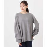 フレアーシルエットチュニックニット/洗える | MK MICHEL KLEIN | 詳細画像28 