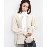 フレアーシルエットチュニックニット/洗える | MK MICHEL KLEIN | 詳細画像6 