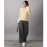 フェザー切替えコンパクトリブニット/洗える | MK MICHEL KLEIN | 詳細画像28 