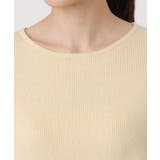 フェザー切替えコンパクトリブニット/洗える | MK MICHEL KLEIN | 詳細画像32 