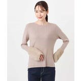 フェザー切替えコンパクトリブニット/洗える | MK MICHEL KLEIN | 詳細画像36 