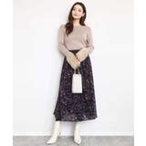 フェザー切替えコンパクトリブニット/洗える | MK MICHEL KLEIN | 詳細画像4 