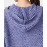 透かし編みニットフーディープルオーバー/洗える | MK MICHEL KLEIN | 詳細画像18 