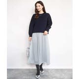 スムース編みバック釦ニット/洗える | MK MICHEL KLEIN | 詳細画像4 