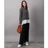 モールヤーンボートネックニット/洗える | MK MICHEL KLEIN | 詳細画像18